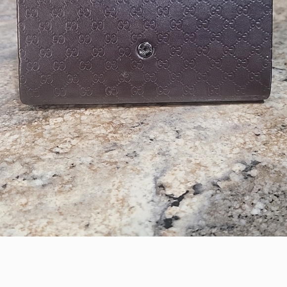 Gucci Embossed Tooled Eye Glass Sun Glass Case EUC - Picture 11 of 11